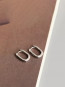 Huggie hoops mayu silber OS