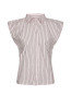 Isella double stripe blouse rose 