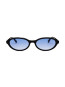 Ivy sunglass blk gradient blue 