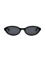 Ivy sunglass black grey 