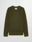 Jacobo crewneck pullover cerulean 