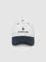 Jeremy baseball cap ivory navy 