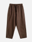 Jogger pant marrone 
