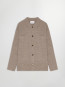 Jonas wool shirt  khaki beige 