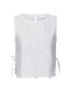 Kaelin embroidery top white 