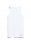 Kanitaa rib tanktop white S