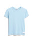 Kardaa rib t-shirt blue glow S