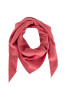 Kibo scarf triangle red melange 