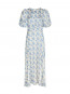 Kikka wild rose dress lt blue 