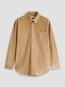 la chemise corduroy beige 