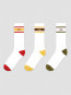 La chaussette drole rayée socks multi 