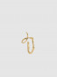 Lake twirl earring gold 