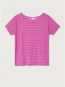 Lal 02a t-shirt rayures fuchsia 