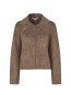 Lari-m brush knit walnut melange 