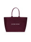 One leo coated canvas tote fig 