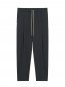 Le pantalon cropped dk grey 