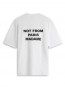 Le t-shirt slogan optic white L