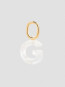 Lucid letter charm gold G 