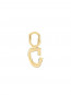 Fluent letter c gold 