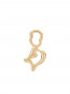 Fluent letter d gold 