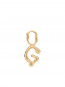 Fluent letter g gold 