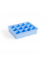 Ice cube tray XL light blue 