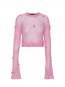 Light knit ls sweat prism pink 