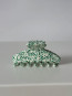 Line clip pebble green 