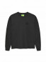 Logo longsleeve washed black 