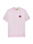 Logo t-shirt fair orchid L