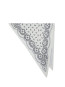 Lolana paisley knit scarf off white 