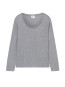 Longsleeve lt grey mel 