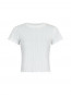 Lonnie pointelle t-shirt white 