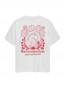 Lost surfer t-shirt white 