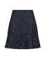Loui artwork skirt navy 