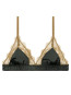 Love lace bra dark green 