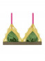 Love lace bra green 