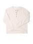Ls henley shirt ecru L