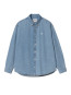 LS lucas denim shirt blue bleached 