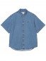 SS lucas shirt blue 