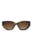 Lyon sunglass crystal tortoise brown 