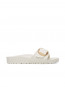 Madrid big buckle eva sandals eggshell 38