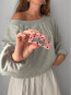 Maja clip rose polkadots 