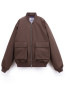 Mapes bomber jacket french roast 