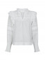 Mauri s voile blouse white 