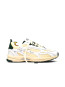 The re-run vintage sneaker nappa wht green 