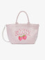 Medium trapez shopper egret 