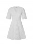 Melika v-m dress white 