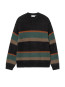 Merton sweater alpaca stripe dk scarab 