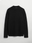 Mike knit soft cotton mix black 